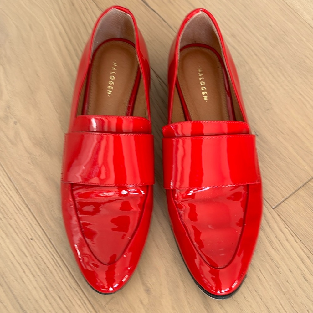 Halogen Red Patent Loafer